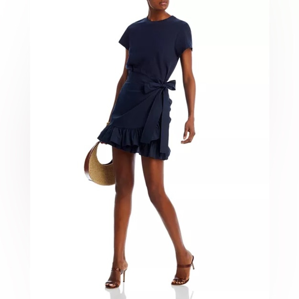 Cinq à Sept
Mikayla Cotton Tie Waist Mini Dress